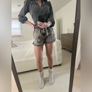 Rails Camille Top XSmall acid wash